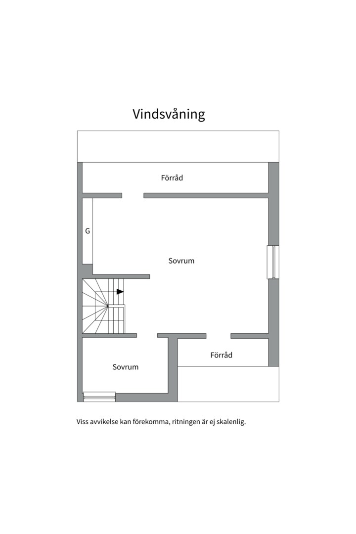 Planlösning från Börjegatan 17B, Såld i Luthagen, Uppsala