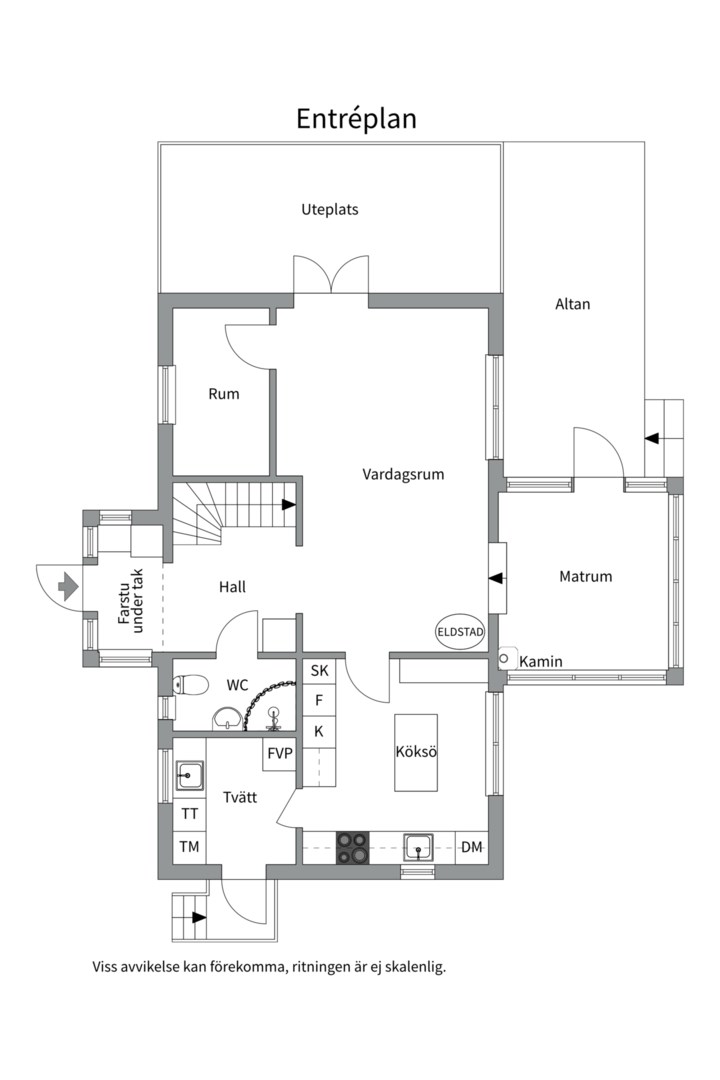 Bostadsbild från Bergdalsvägen 6, Såld i Björknäs, Nacka