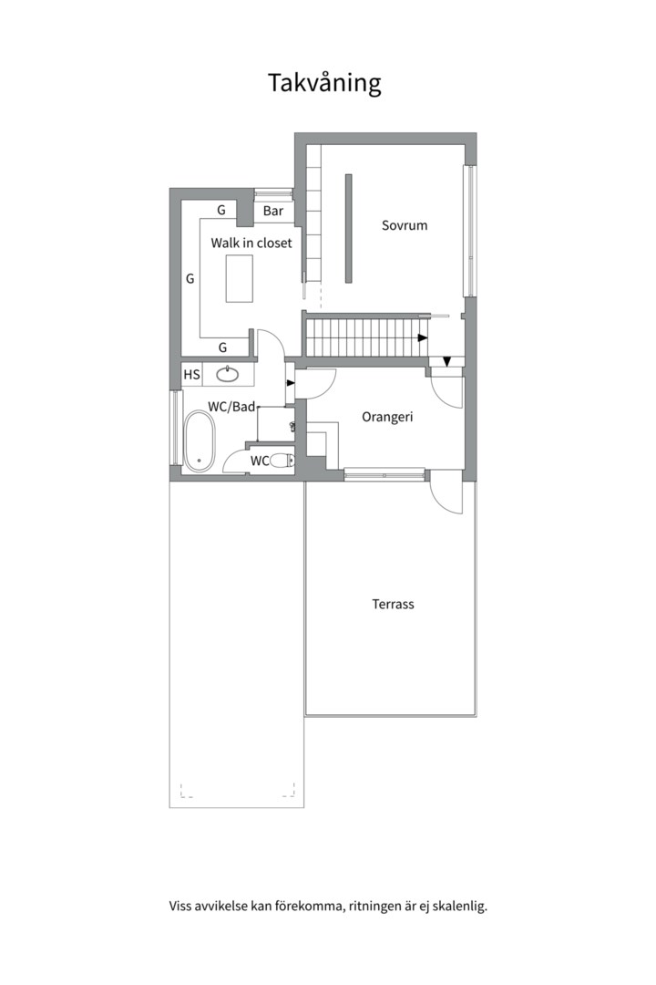 Planlösning från Ledungsstigen 2, Såld i Skuru, Nacka