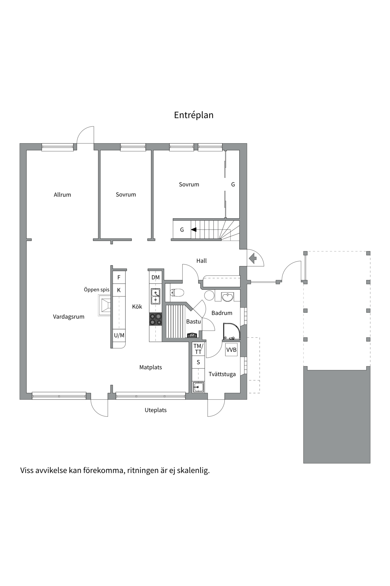 Bostadsbild från Tryffelvägen 1, Såld i Eknäs, Nacka