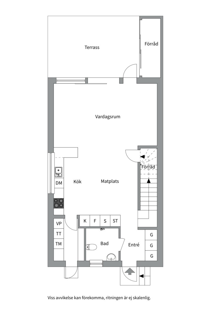 Planlösning från Bytorget 14, Såld i Näs-Focksta, Uppsala