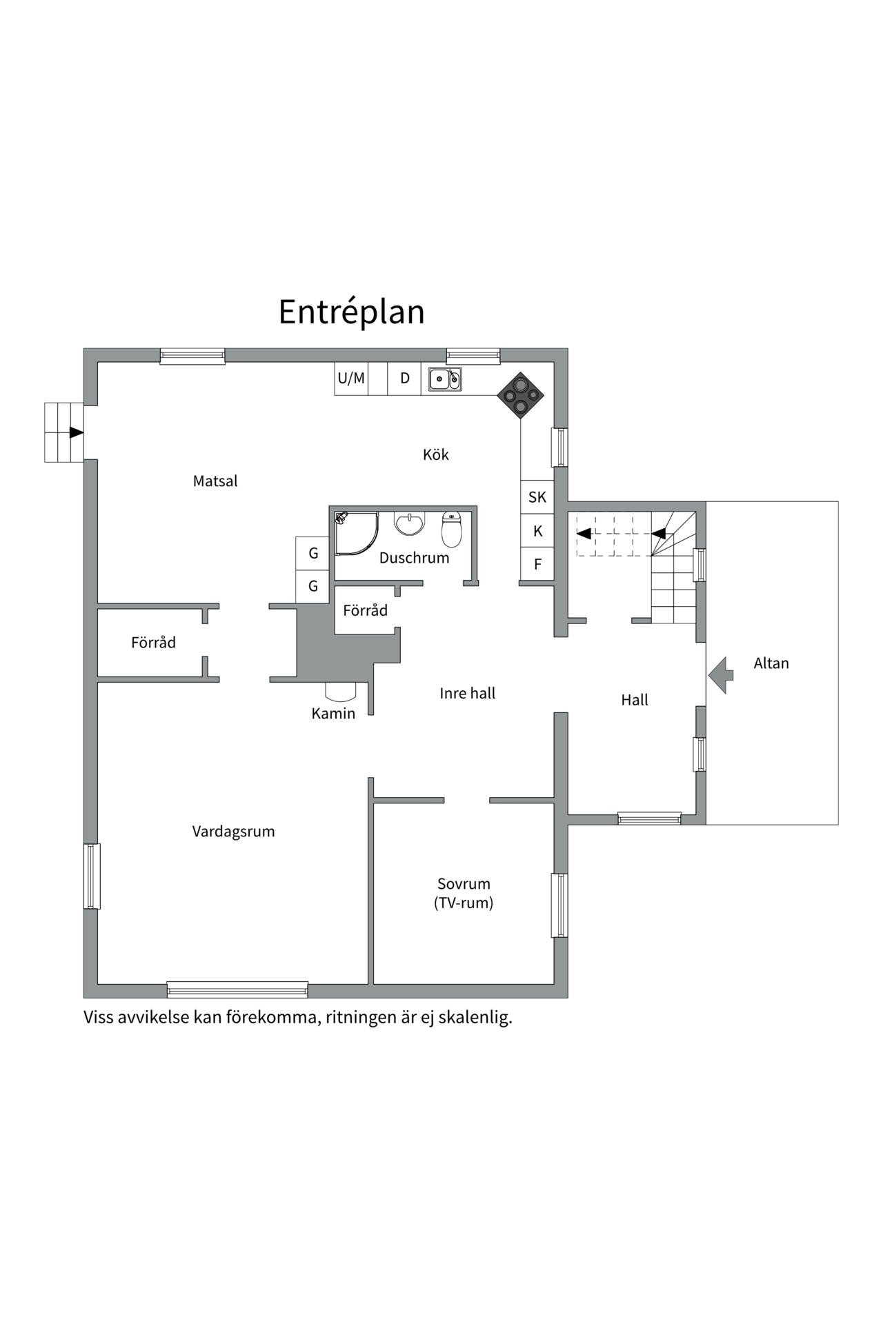 Bostadsbild från Lövlundsvägen 7, Såld i Storvreta, Uppsala