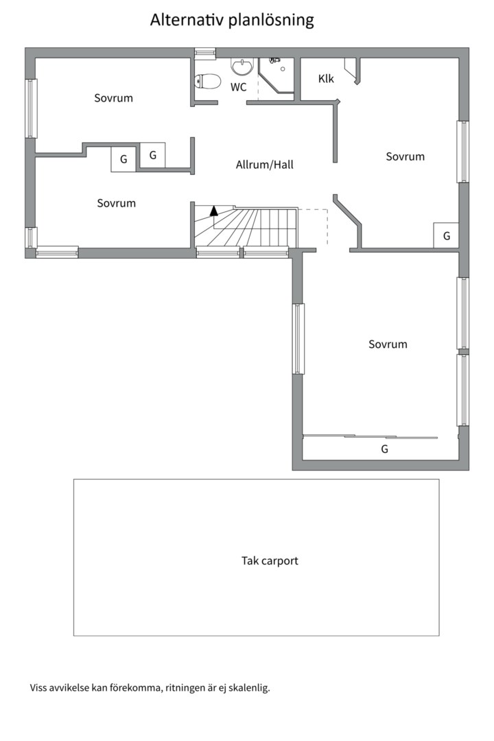 Bostadsbild från Kiselvägen 20, Såld i Herrhagen, Uppsala