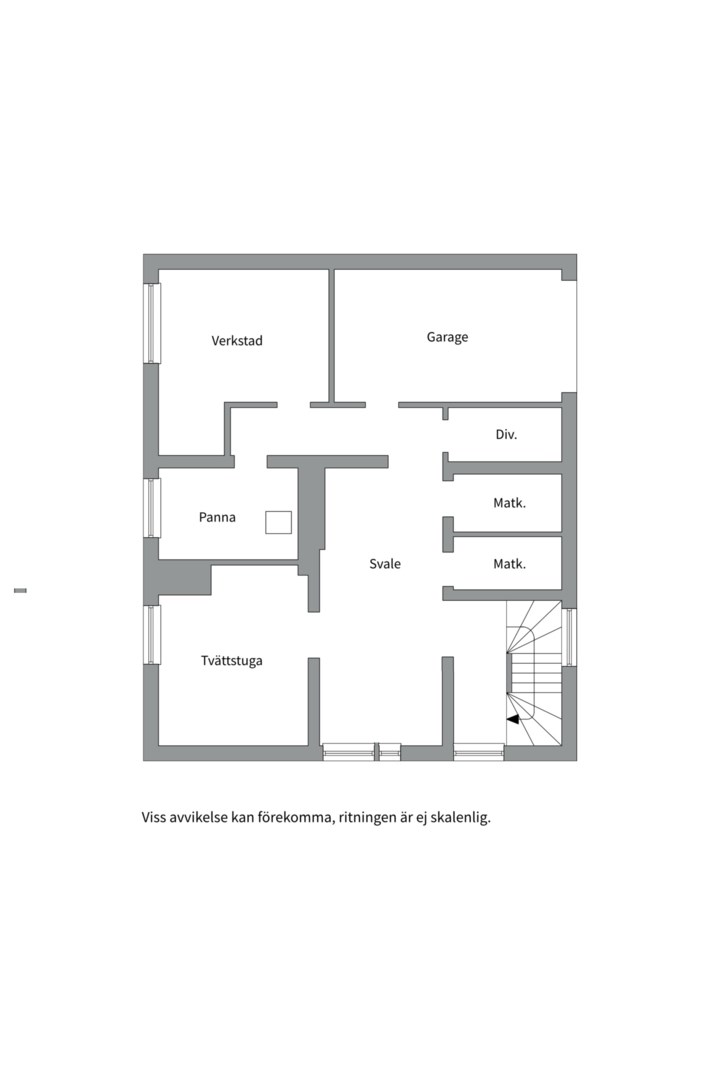Planlösning från Rimbogatan 15, Såld i Fålhagen, Uppsala