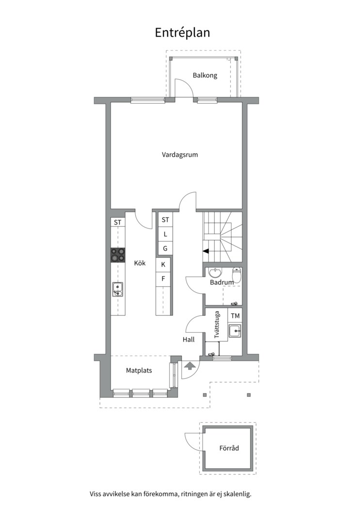 Planlösning från Norrholmsvägen 41, Såld i Östra Orminge, Nacka