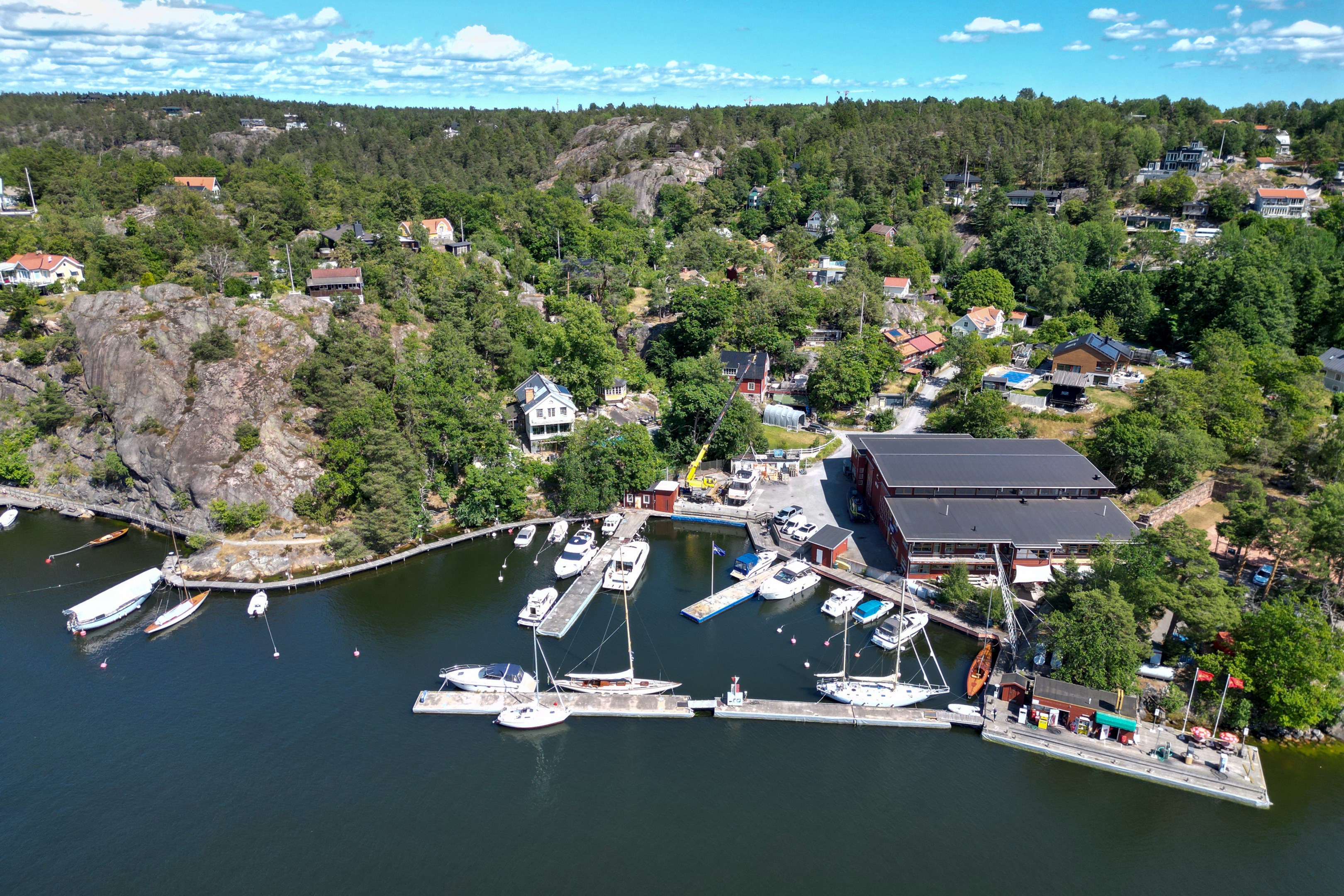 Bostadsbild från Grindavägen 2, Kommande i Björknäs, Nacka