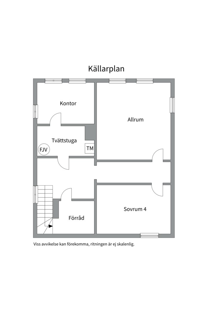 Planlösning från Verdandivägen 4, Såld i Morgongåva, Heby