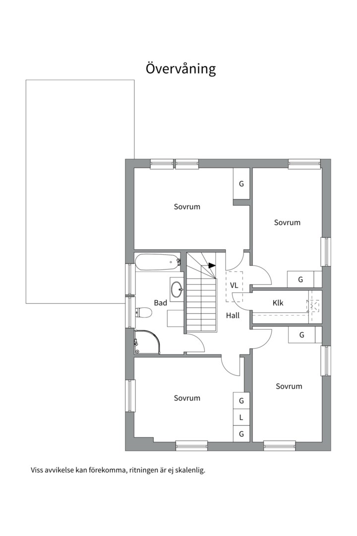 Planlösning från Tollare parkgränd 5, Såld i Tollare, Nacka