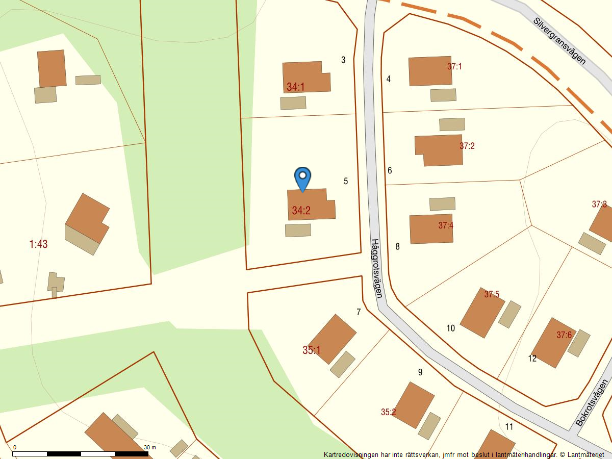 Bostadsbild från Häggrotsvägen 5, Såld i Skölsta, Uppsala