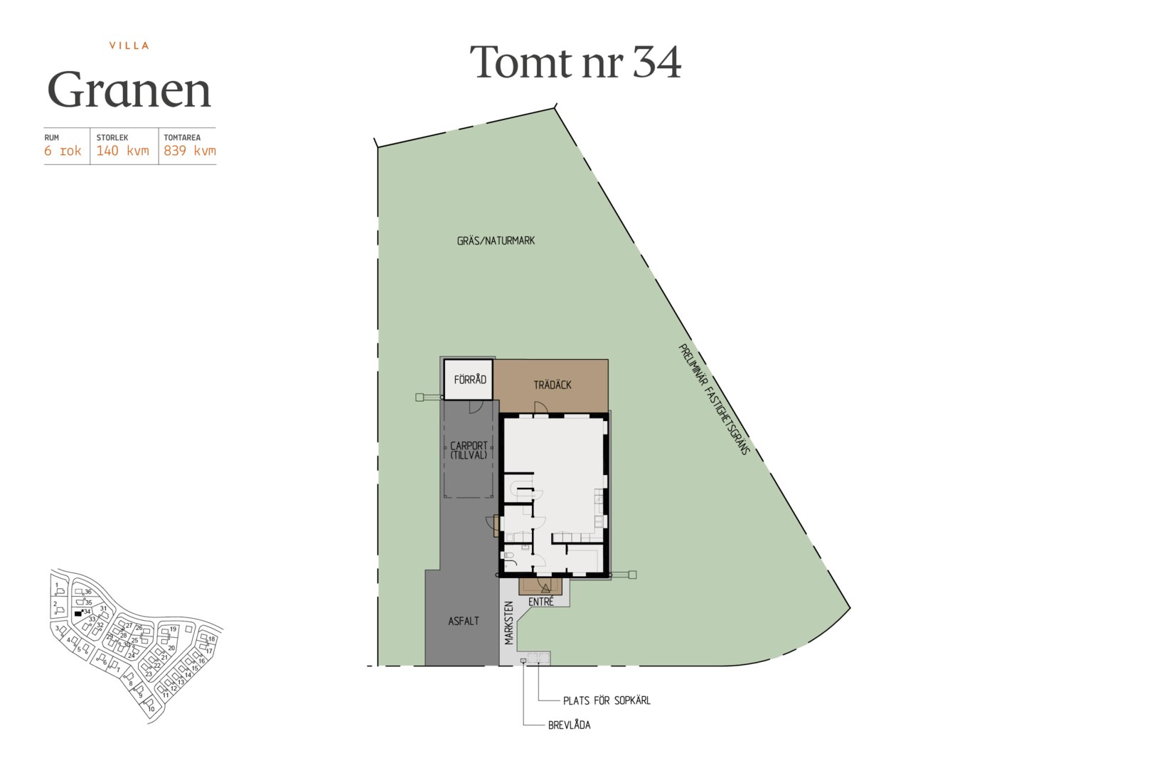 Bostadsbild från Häggrotsvägen 8, Såld i Skölsta, Uppsala