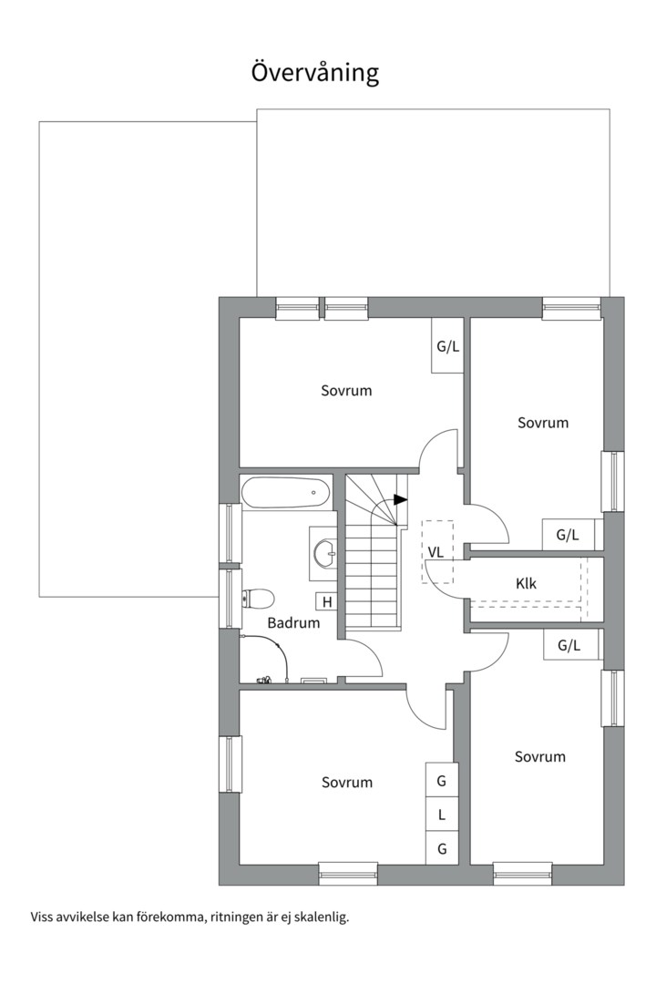 Planlösning från Tollare Parkgränd 2, Såld i Tollare, Nacka