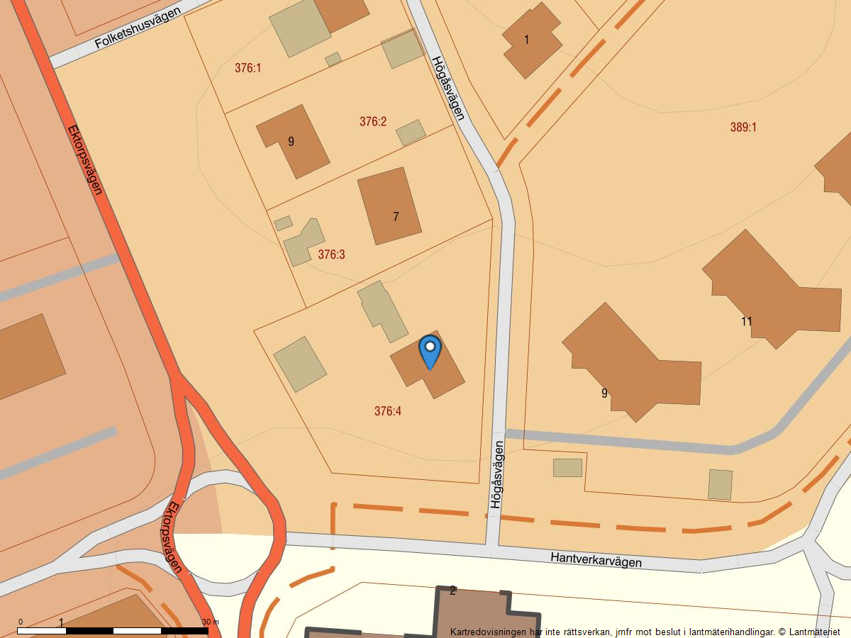 Bostadsbild från Högåsvägen 5, Såld i Ektorp, Nacka