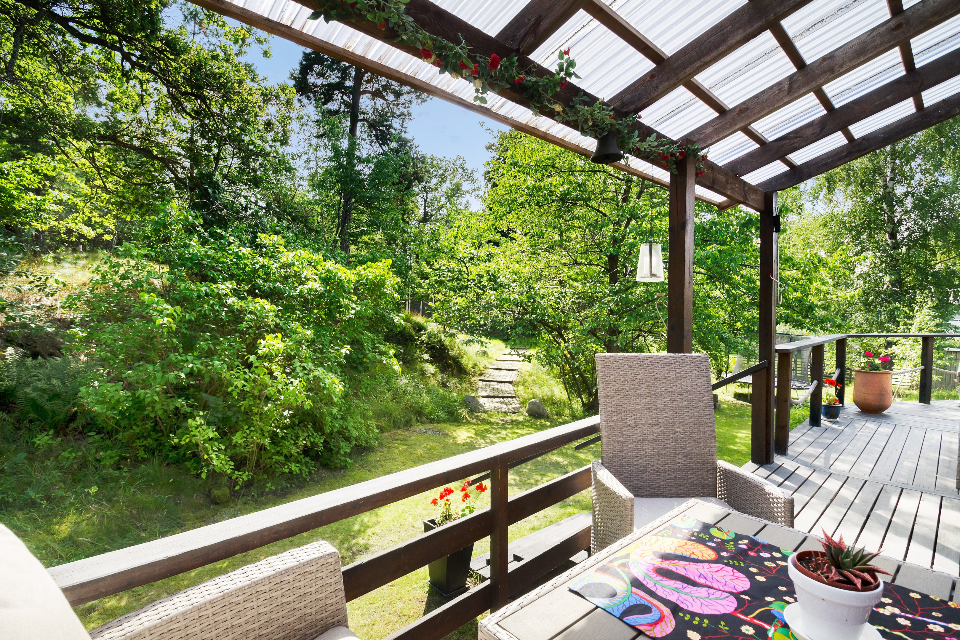 Bostadsbild från Trollsjövägen 10, Såld i Södra Lännersta, Nacka