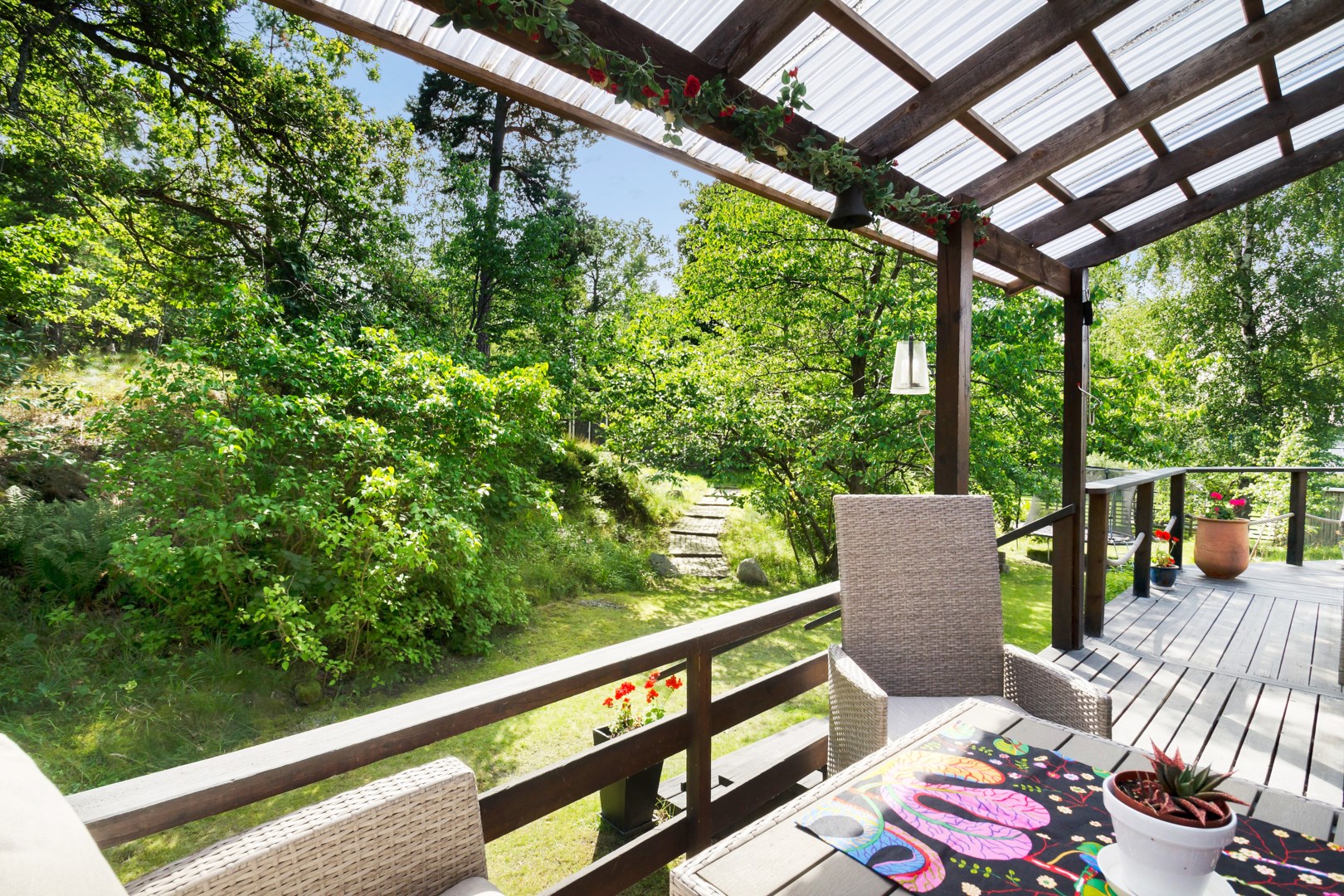 Bostadsbild från Trollsjövägen 10, Såld i Södra Lännersta, Nacka