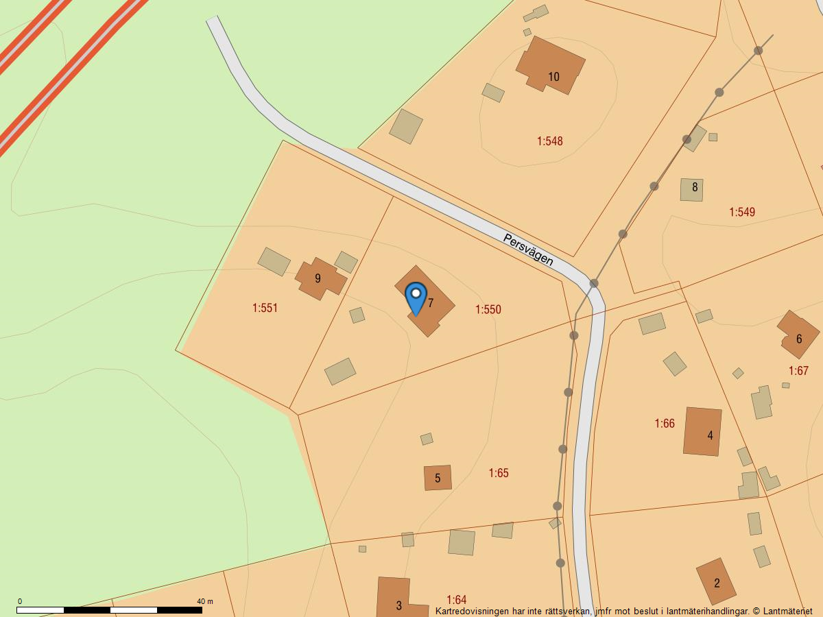 Bostadsbild från Persvägen 7, Såld i Gustavsvik, Nacka