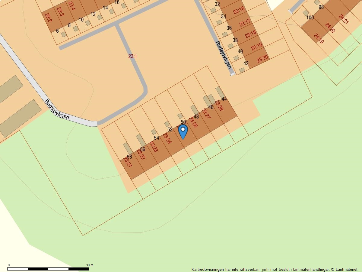 Bostadsbild från Rudsjövägen 50, Såld i Duvnäs Utskog, Nacka