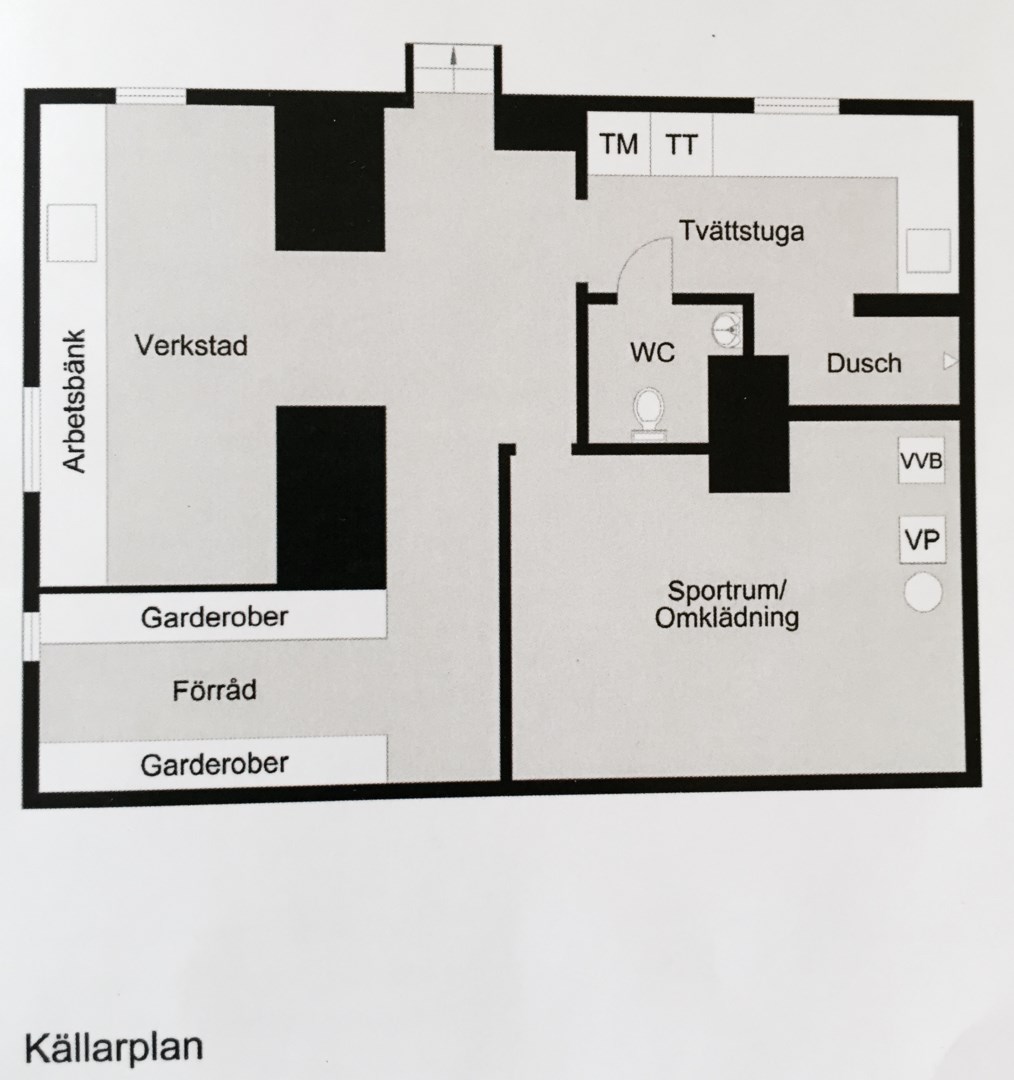 Planlösning från Reginavägen 9B, Såld i Saltsjö-Duvnäs, Nacka