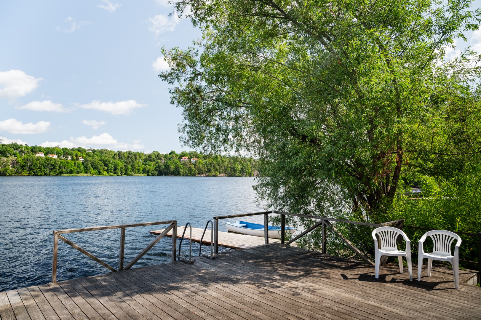 Bostadsbild från Östervägen 5, Såld i Hästhagen, Nacka