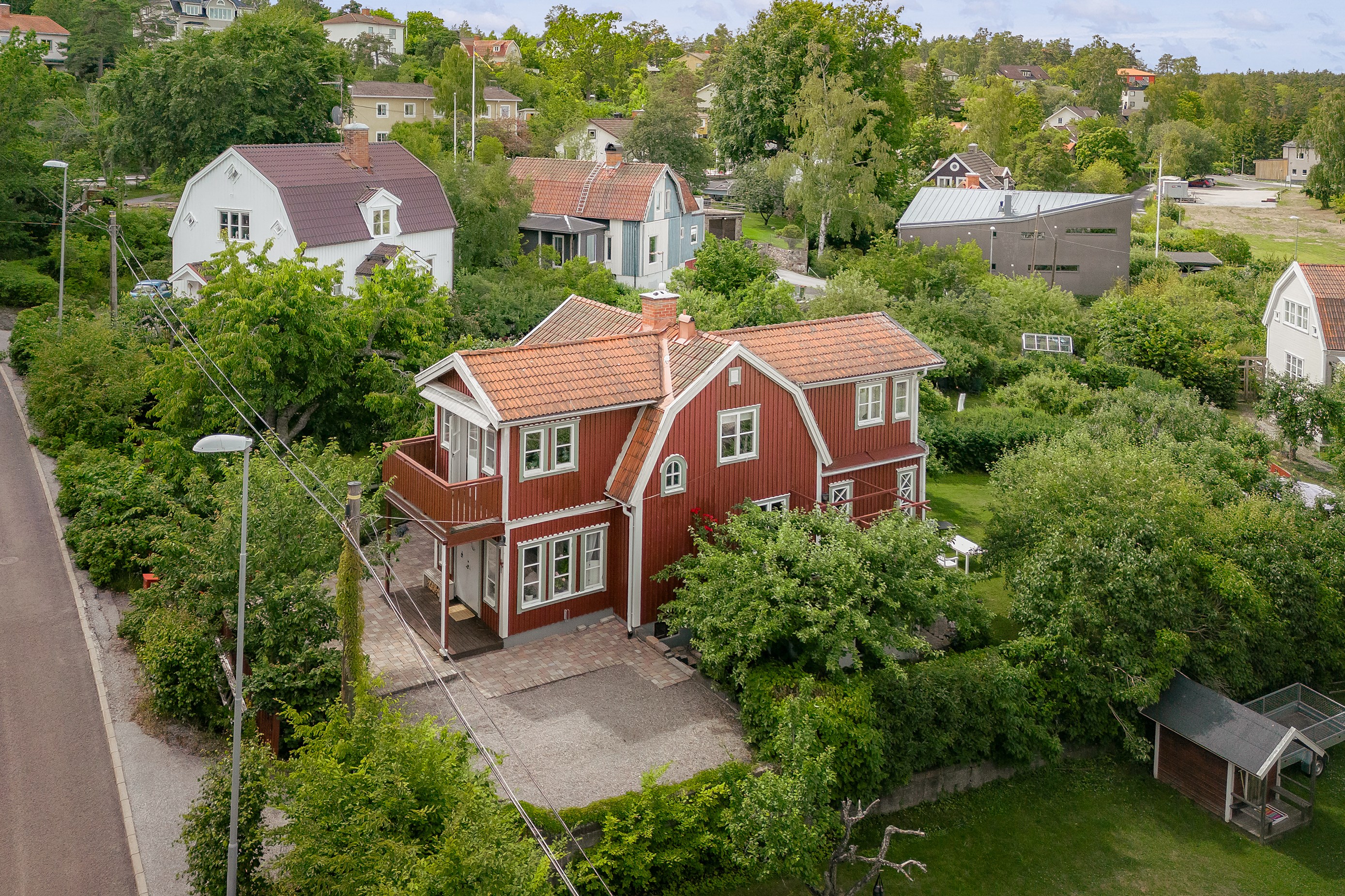 Bostadsbild från Östervägen 5, Såld i Hästhagen, Nacka