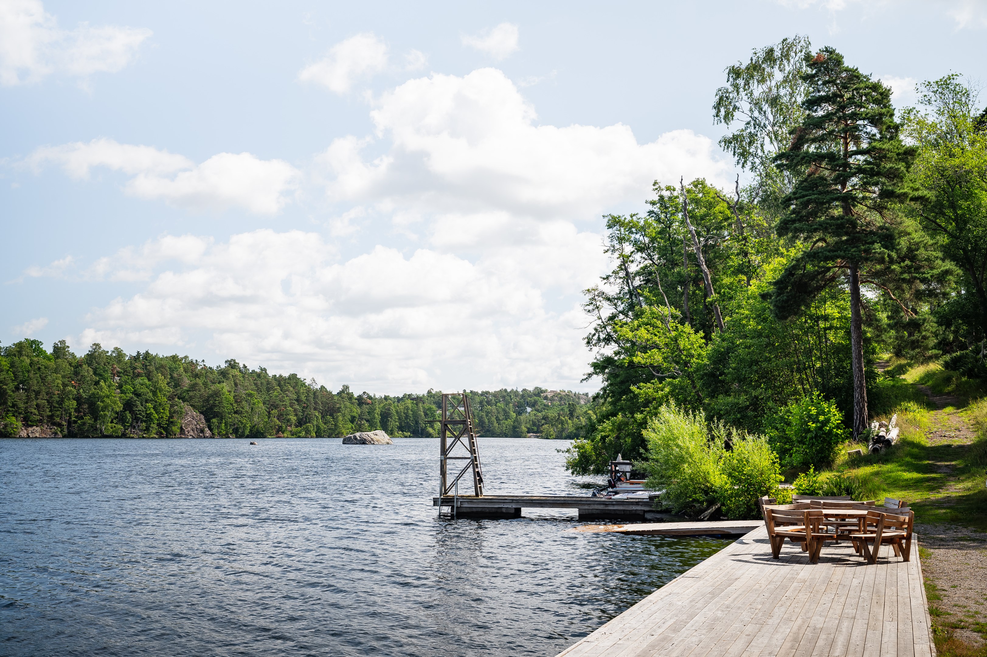 Bostadsbild från Östervägen 5, Såld i Hästhagen, Nacka