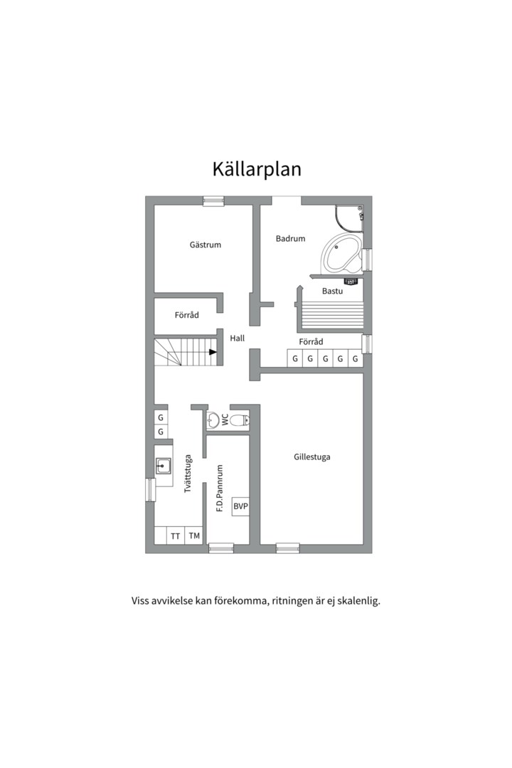 Planlösning från Bolvägen 8, Såld i Bälinge, Uppsala