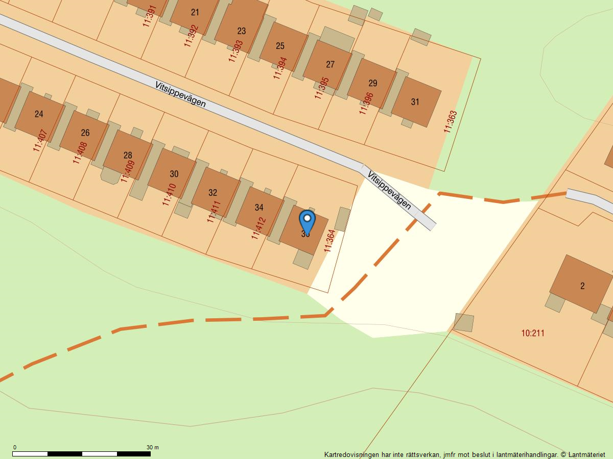 Bostadsbild från Vitsippevägen 36, Såld i Hemmesta, Värmdö