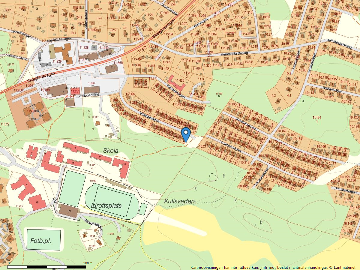 Bostadsbild från Vitsippevägen 36, Såld i Hemmesta, Värmdö