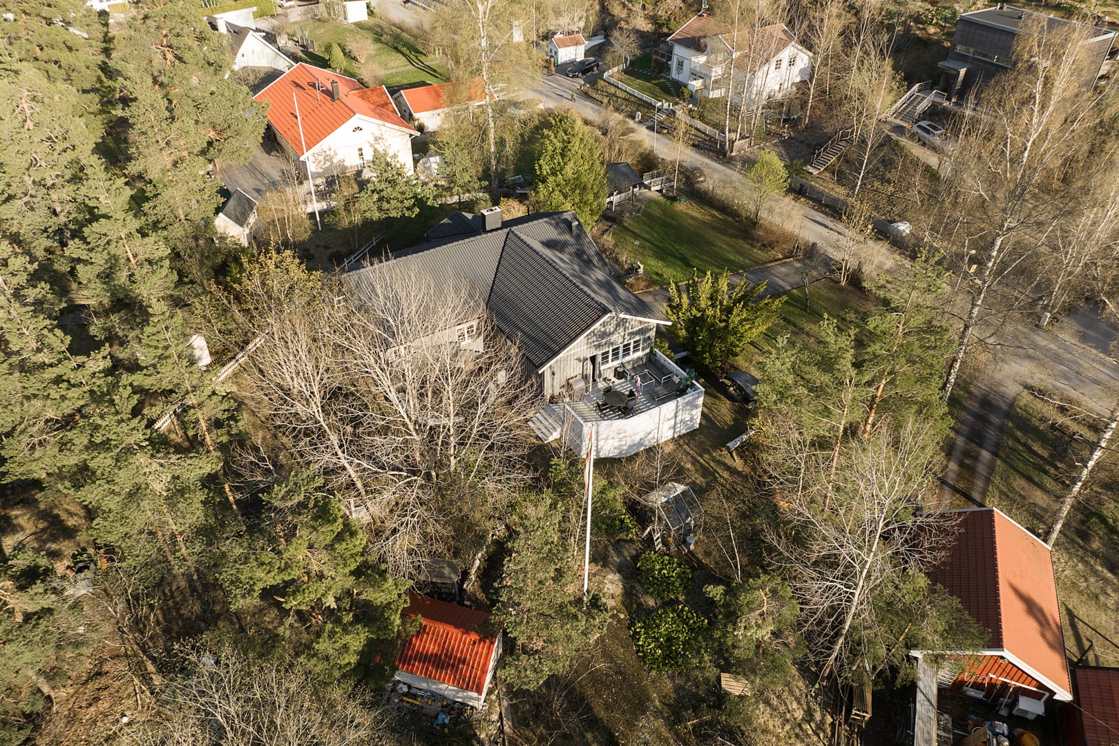 Bostadsbild från Nimrodsvägen 3, Såld i Norra Lännersta, Nacka