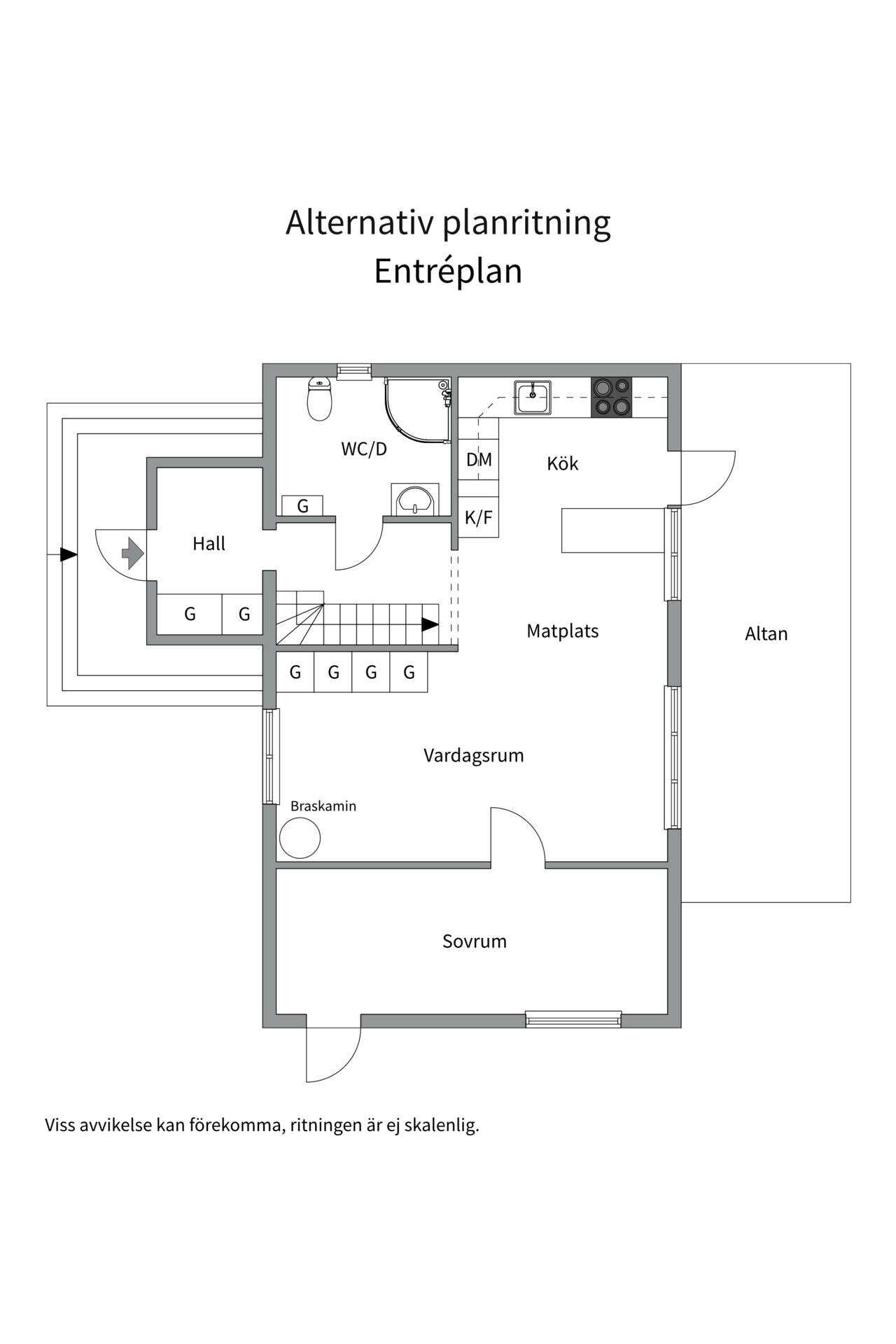 Bostadsbild från Bågvägen 5B, Såld i Kummelnäs, Nacka