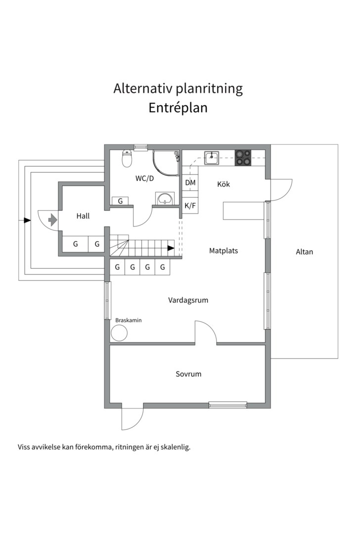 Bostadsbild från Bågvägen 5B, Såld i Kummelnäs, Nacka