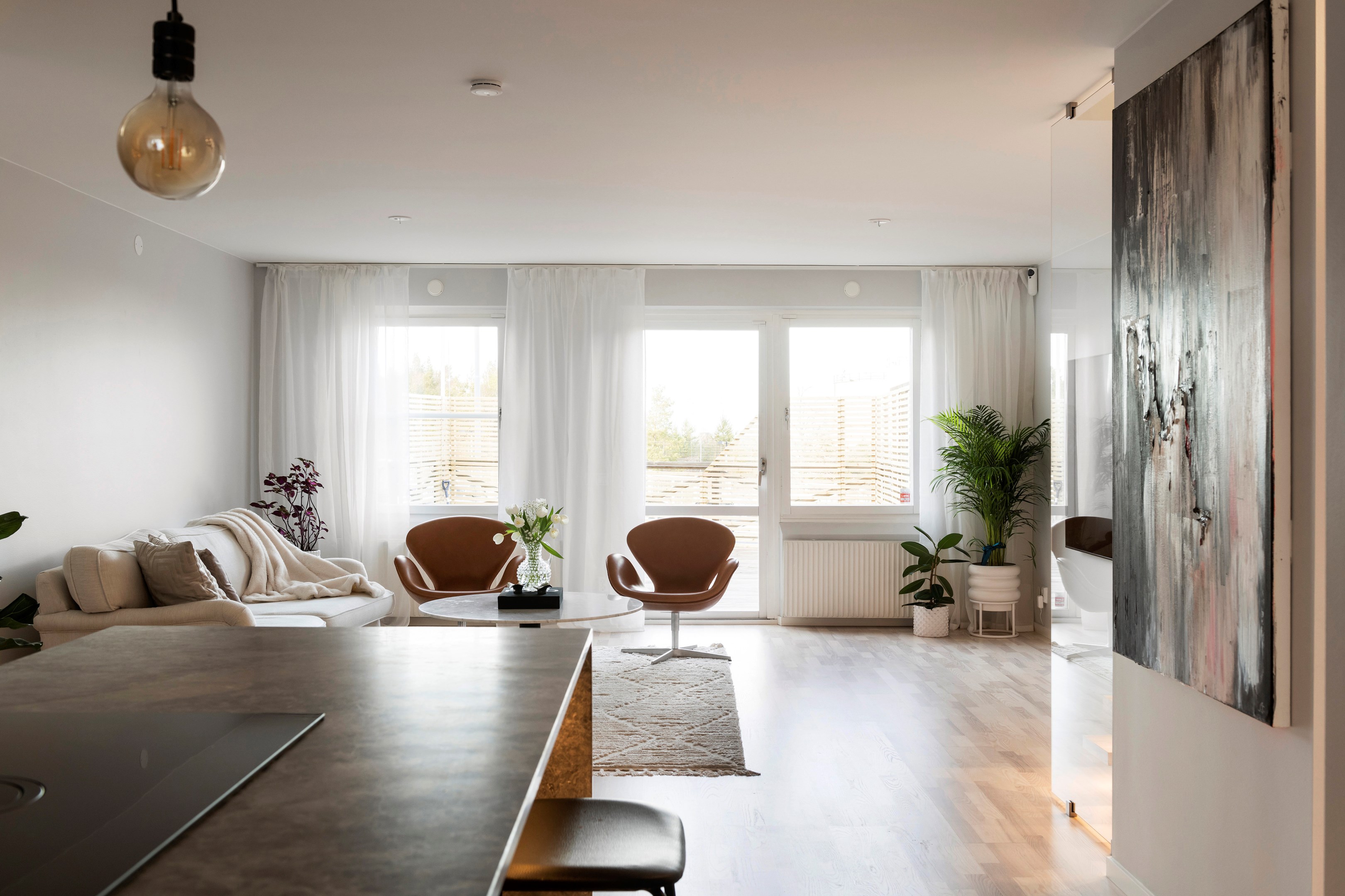 Bostadsbild från Landåvägen 27, Såld i Jarlaberg, Nacka