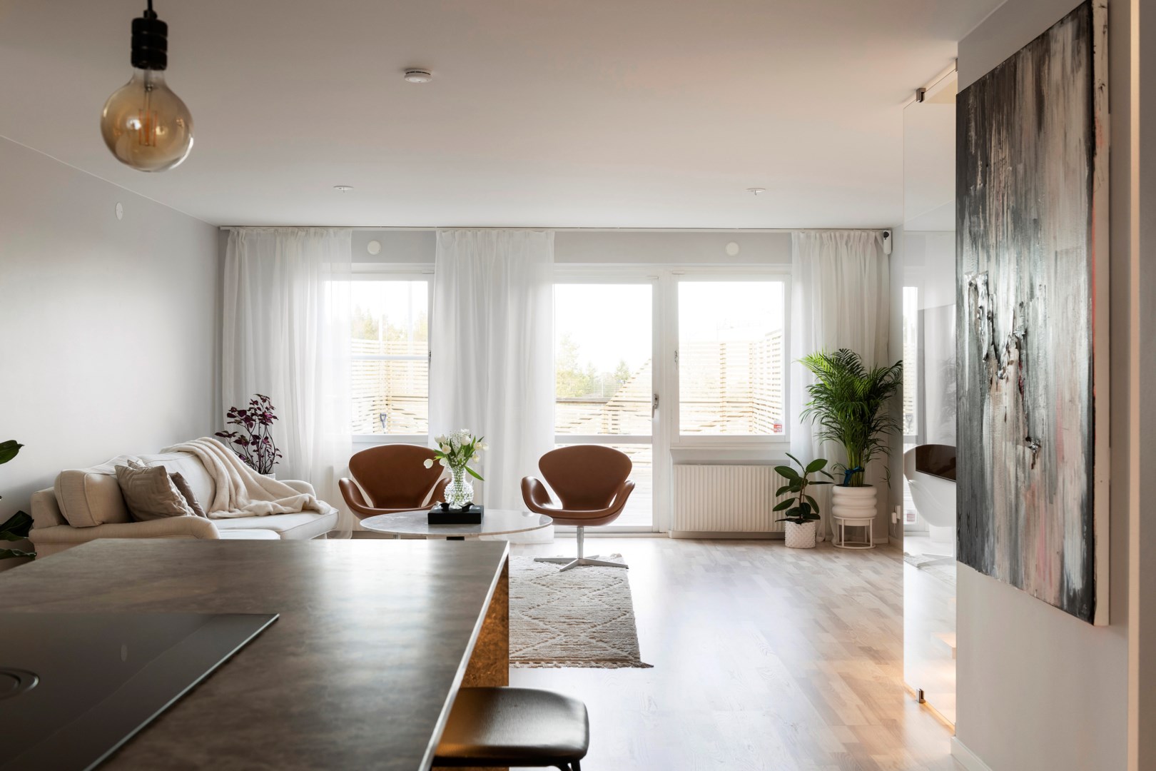 Bostadsbild från Landåvägen 27, Såld i Jarlaberg, Nacka