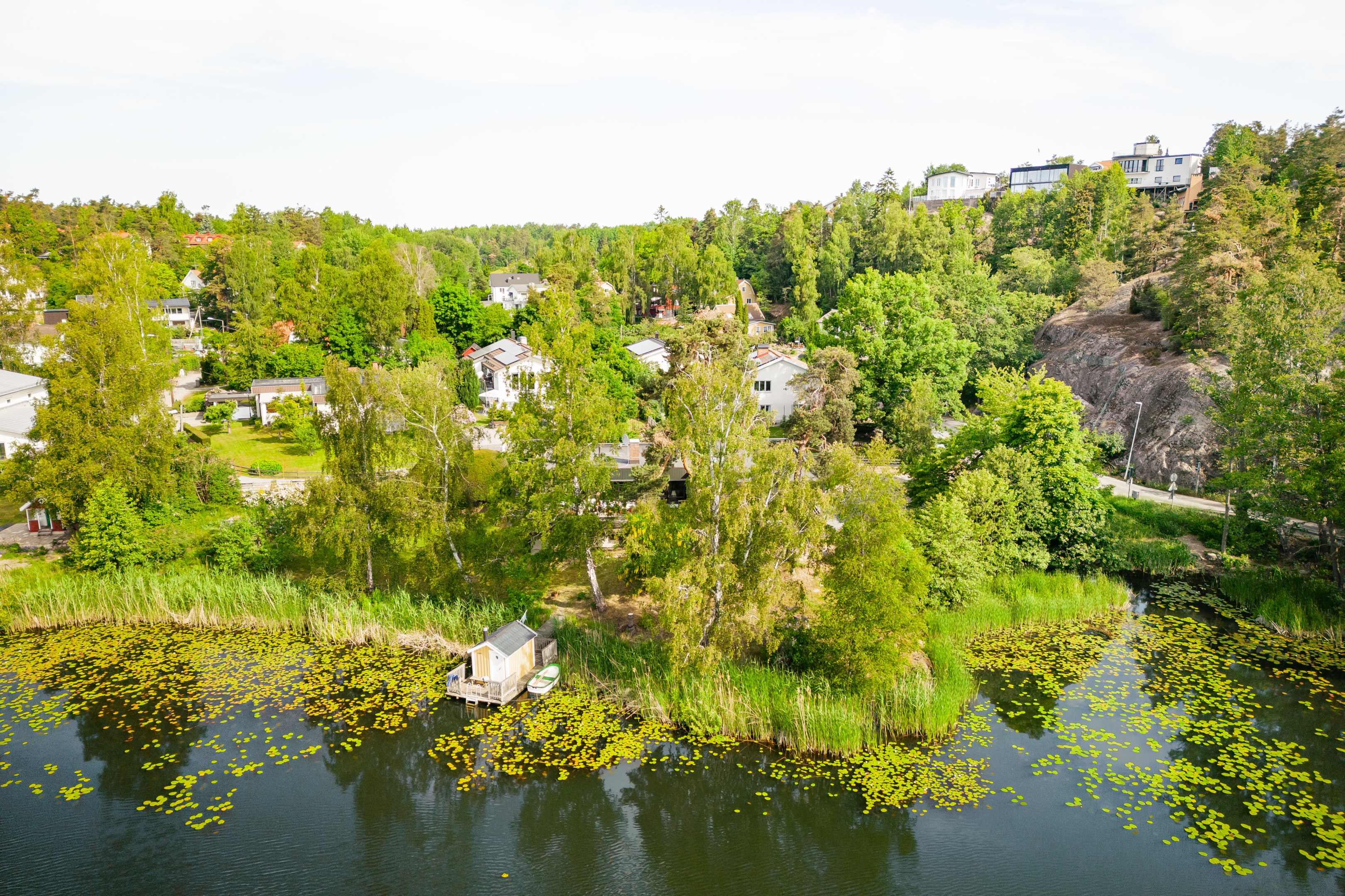 Bostadsbild från Svanevitsvägen 12, Såld i Skuru, Nacka