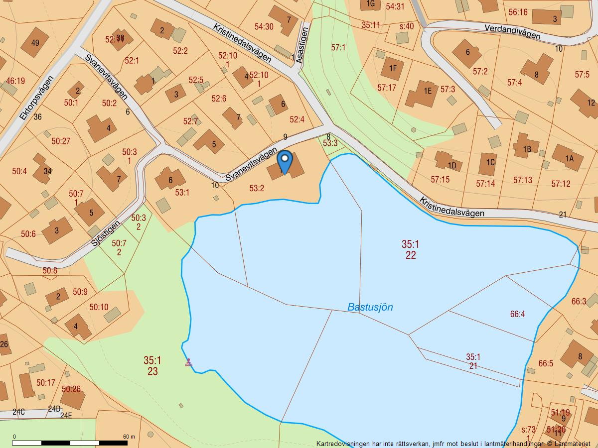 Bostadsbild från Svanevitsvägen 12, Såld i Skuru, Nacka