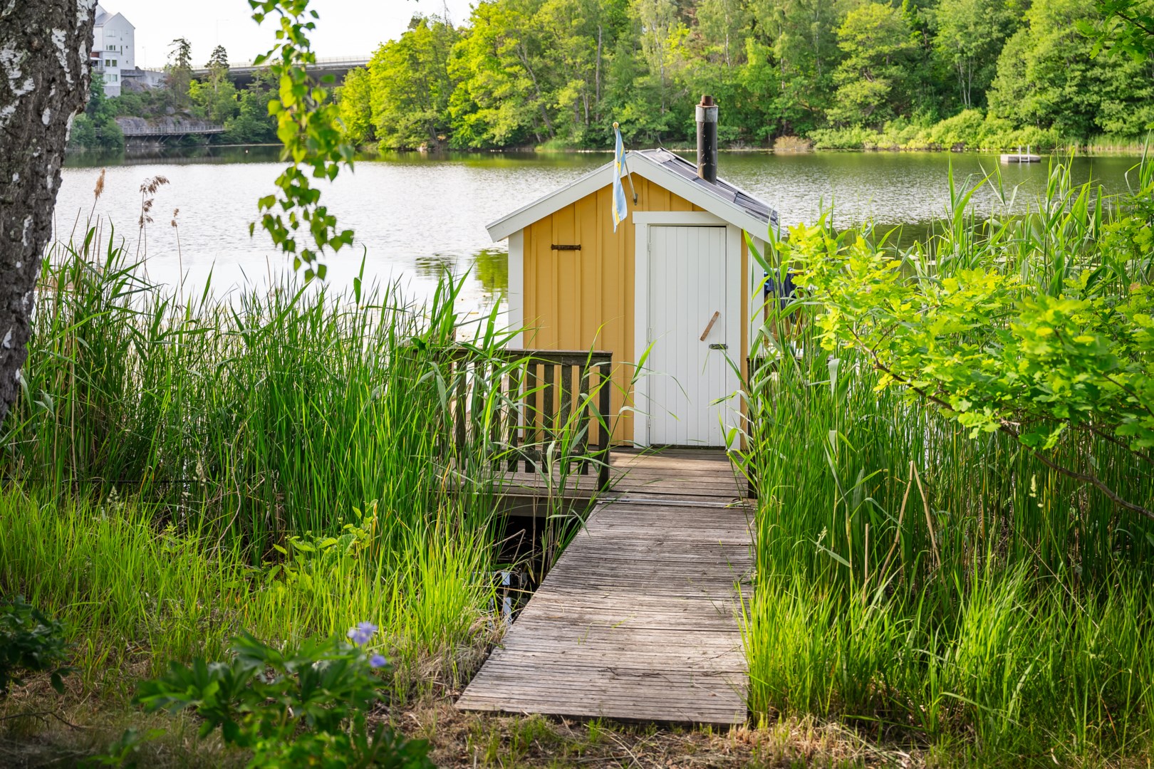 Bostadsbild från Svanevitsvägen 12, Såld i Skuru, Nacka