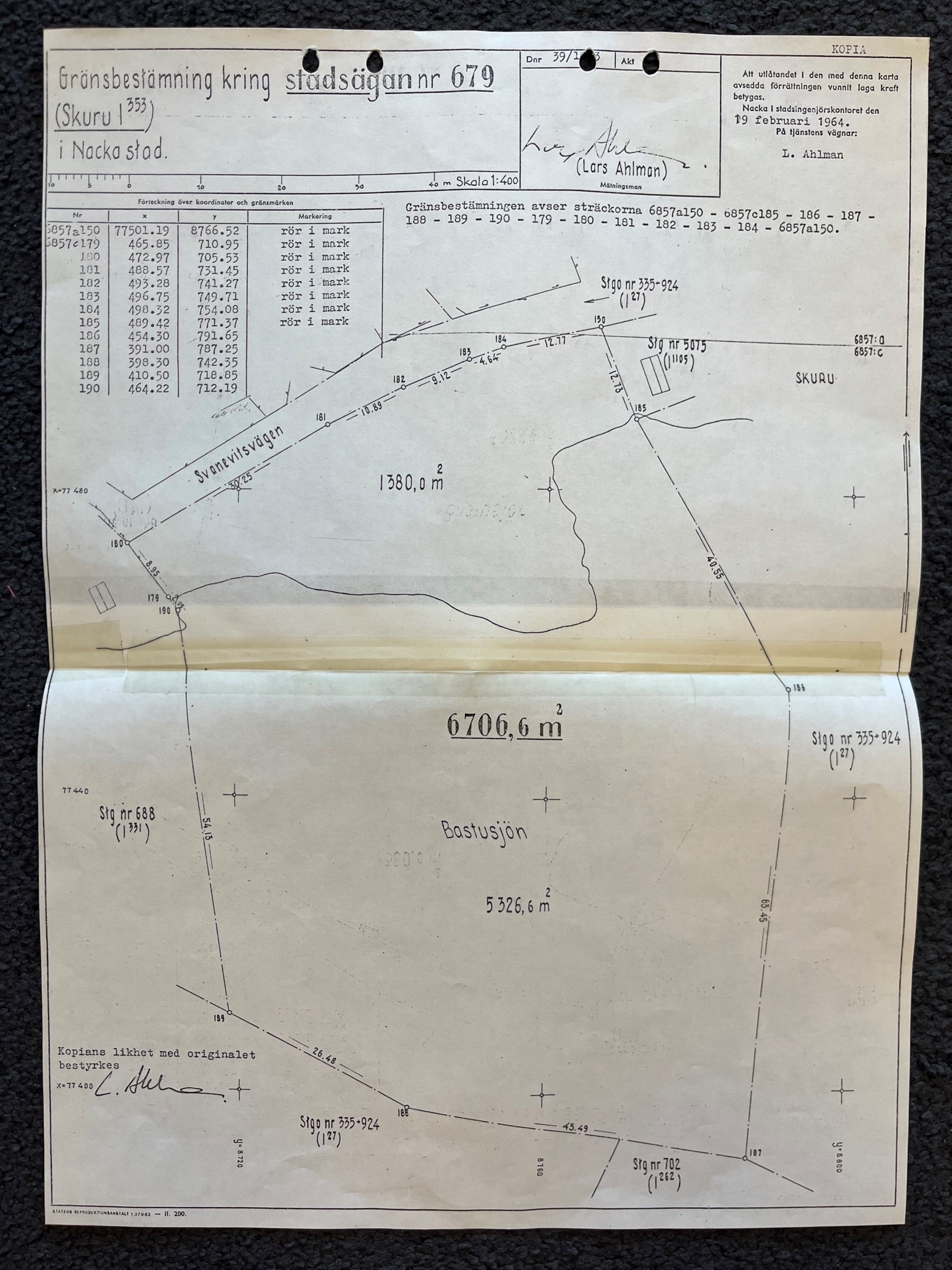 Bostadsbild från Svanevitsvägen 12, Såld i Skuru, Nacka