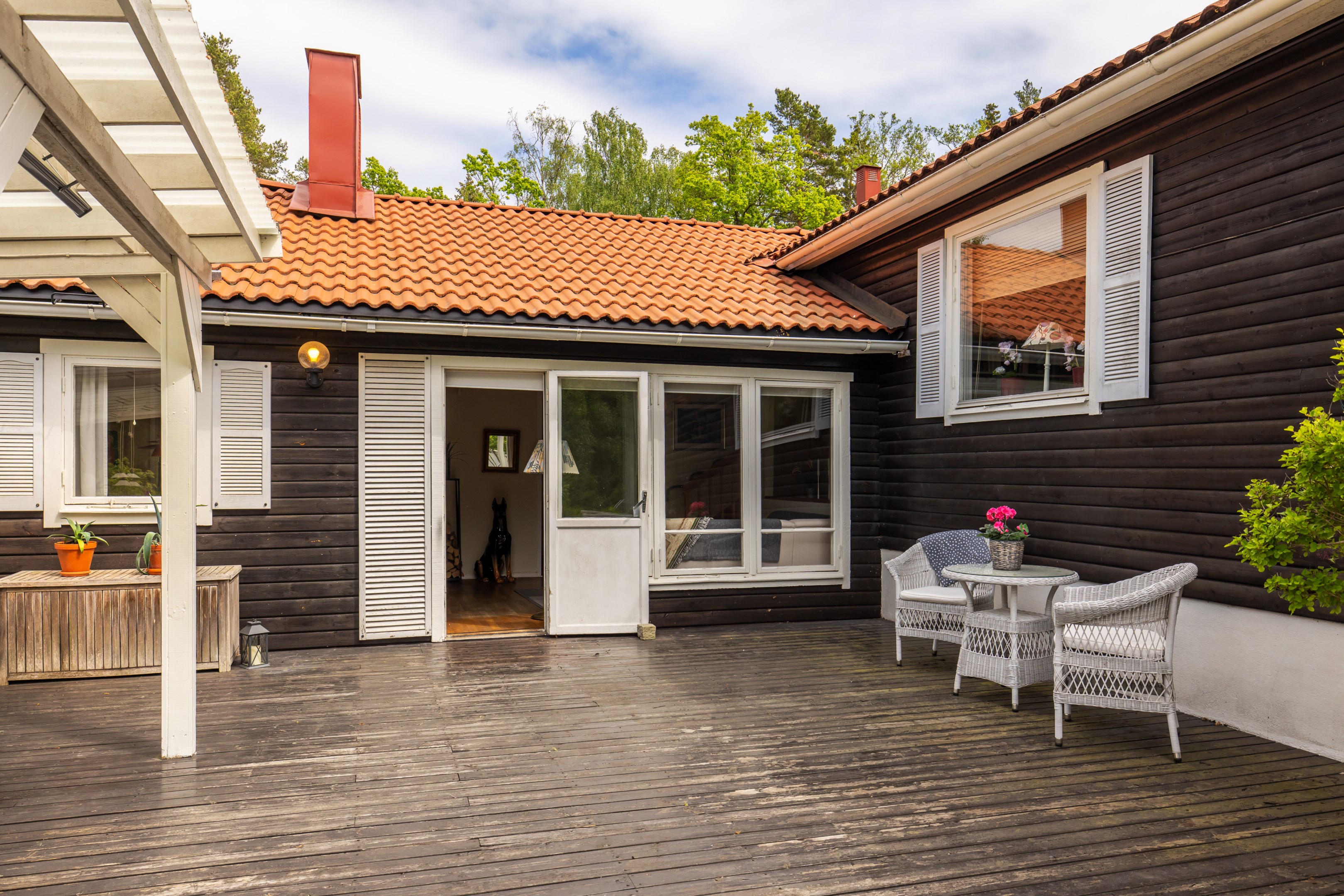 Bostadsbild från Fiskarvägen 6, Såld i Herrviksnäs, Värmdö