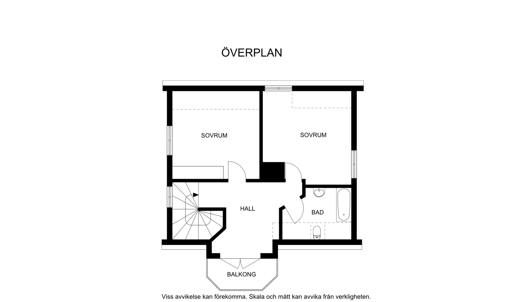 Planlösning från Trumslagargatan 6, Såld i Trumslagarbacken, Västerås