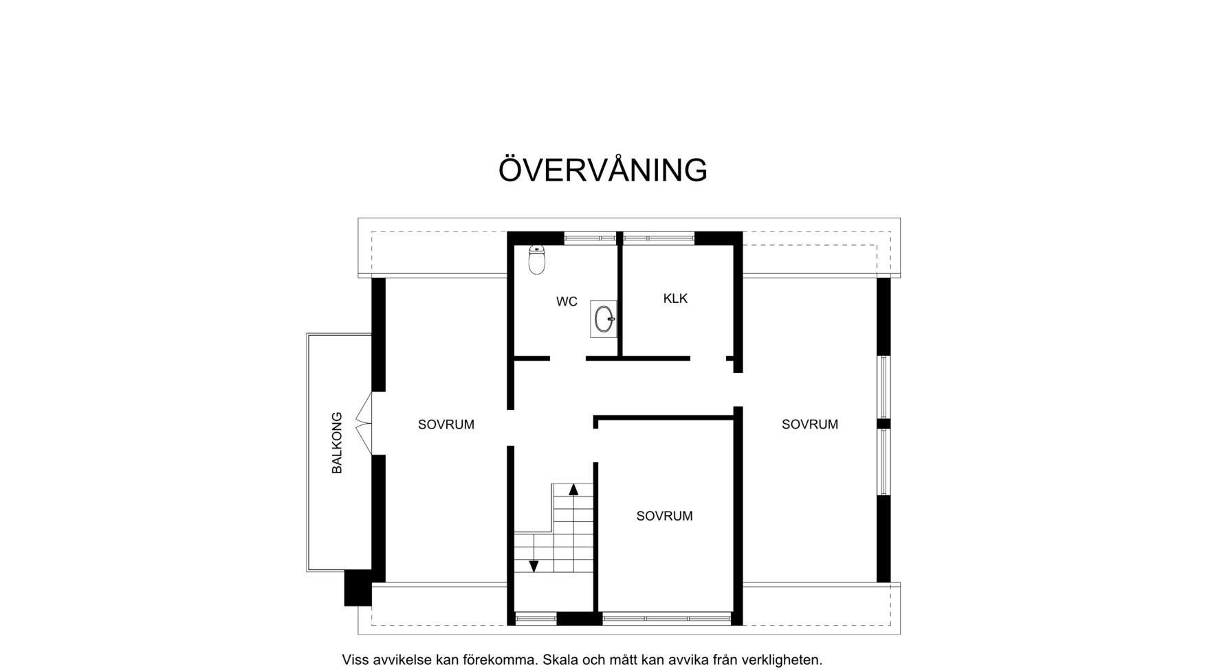 Planlösning från Nordanbygatan 38, Såld i Nordanby, Västerås