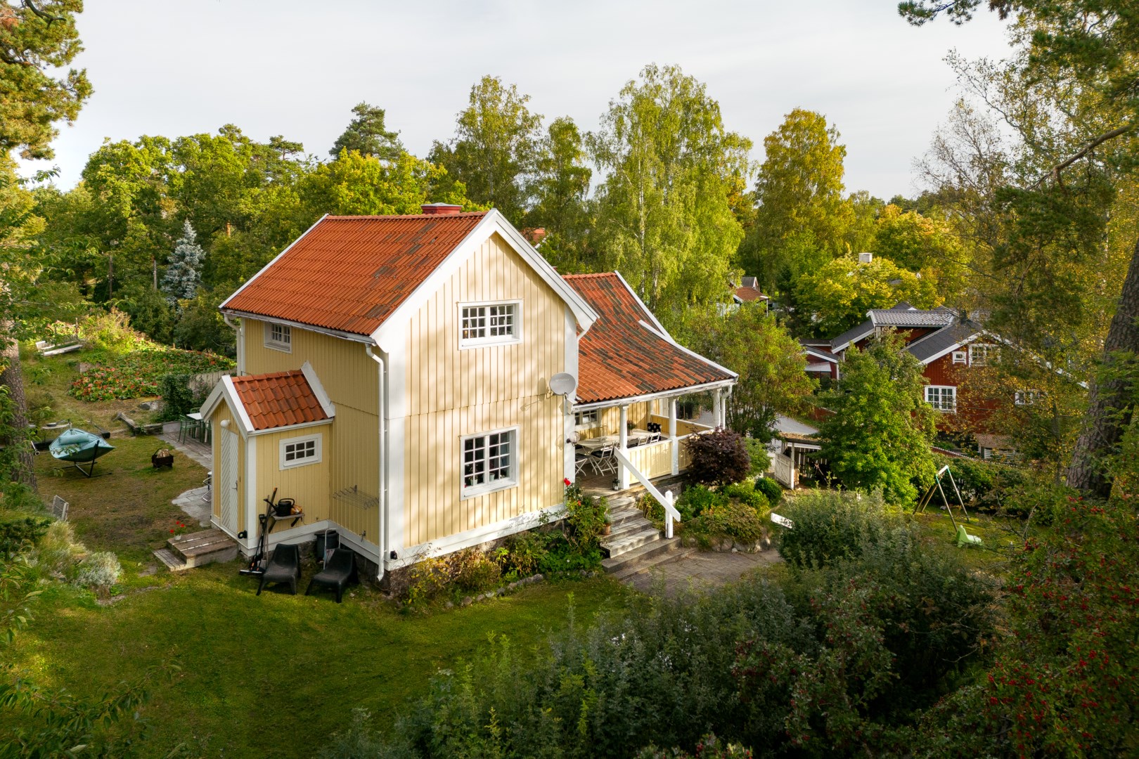 Bostadsbild från Törnrosavägen 3, Såld i Skuru, Nacka