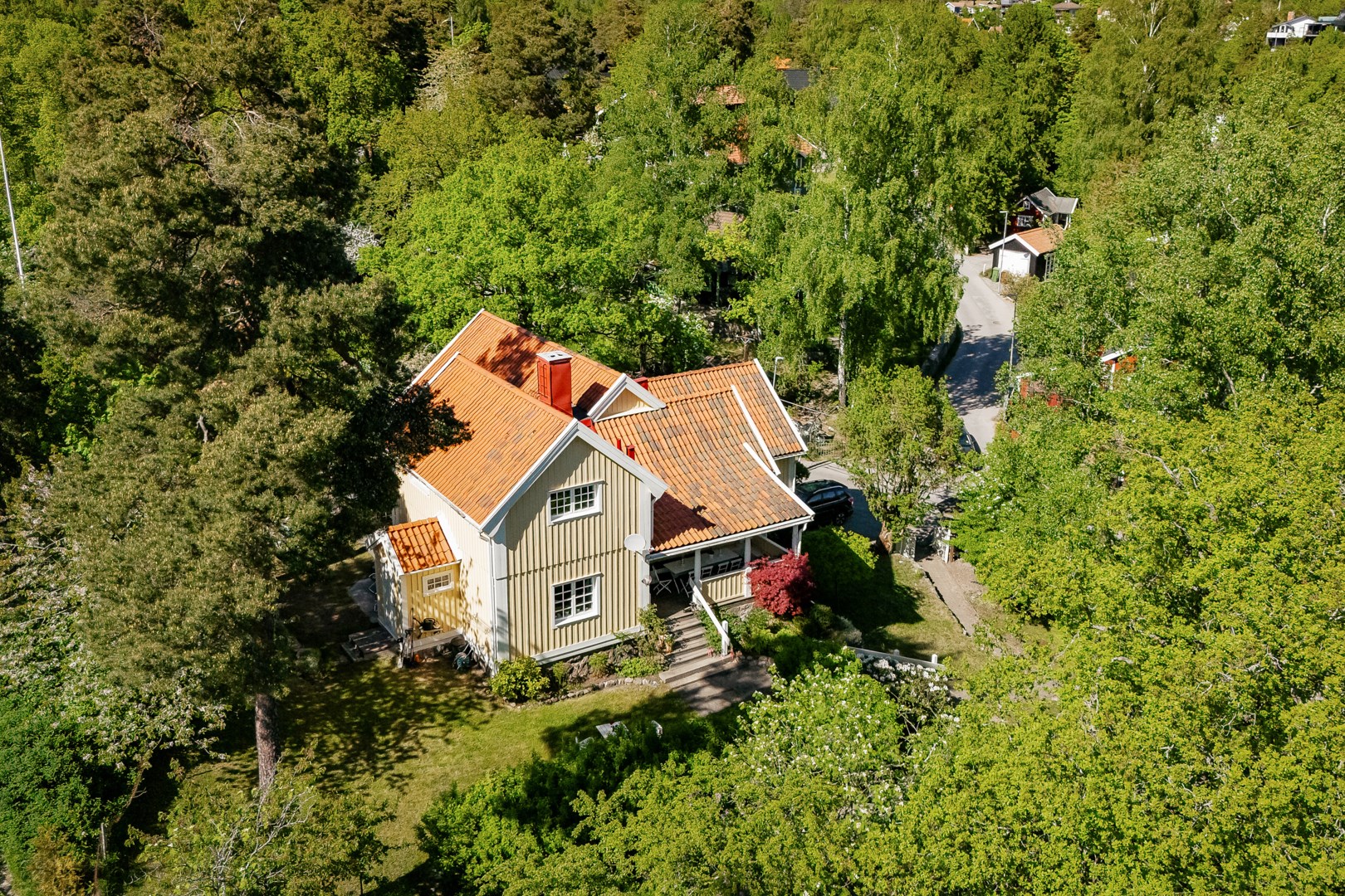 Bostadsbild från Törnrosavägen 3, Såld i Skuru, Nacka