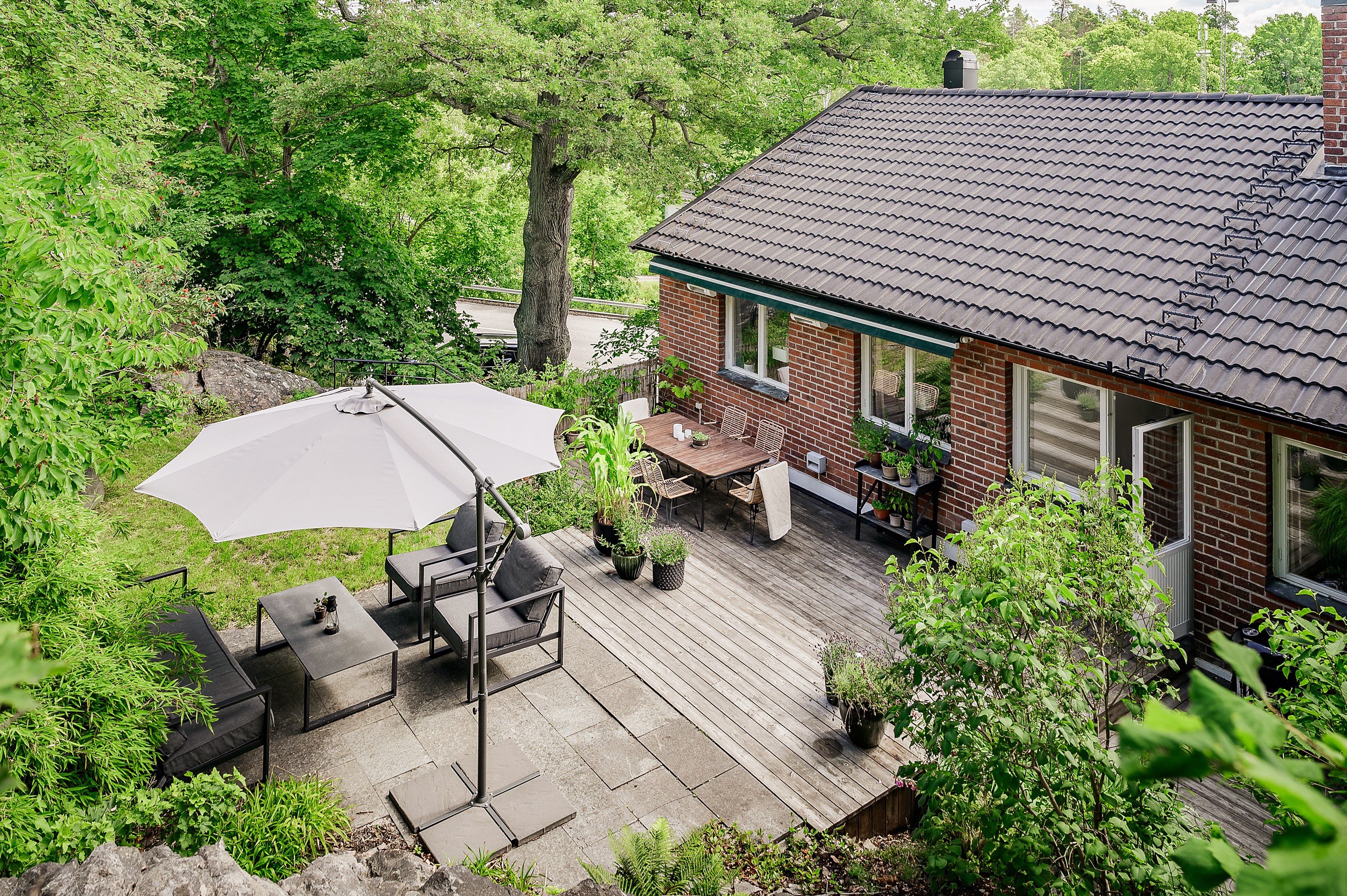 Bostadsbild från Kristinedalsvägen 33, Såld i Skuru, Nacka