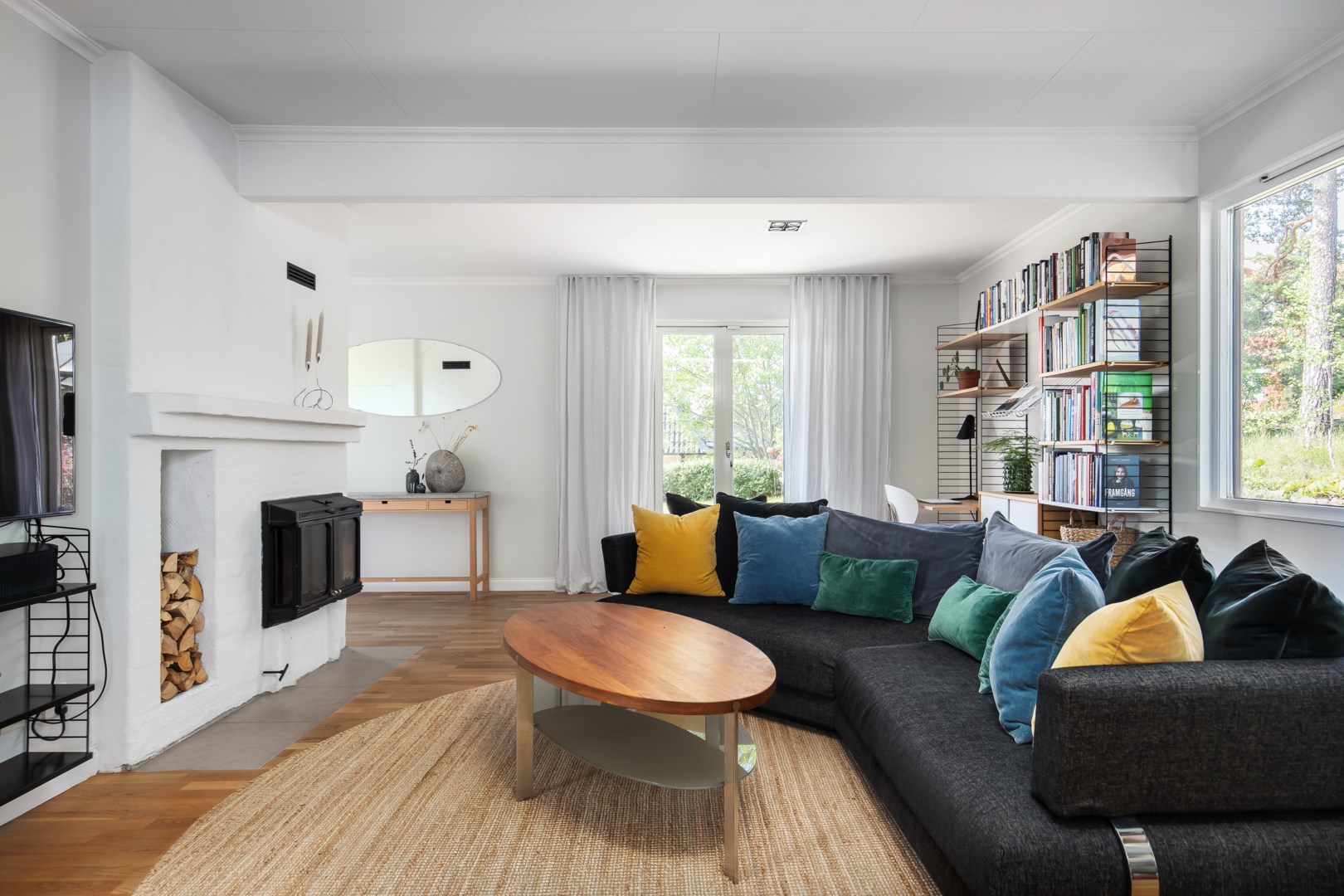 Bostadsbild från Skogdalsvägen 5, Såld i Björknäs, Nacka