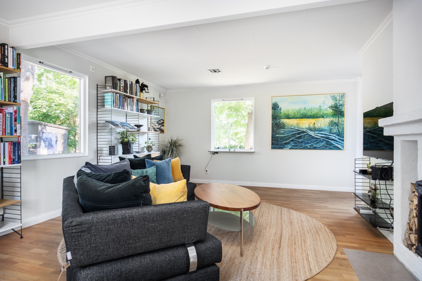 Bostadsbild från Skogdalsvägen 5, Såld i Björknäs, Nacka