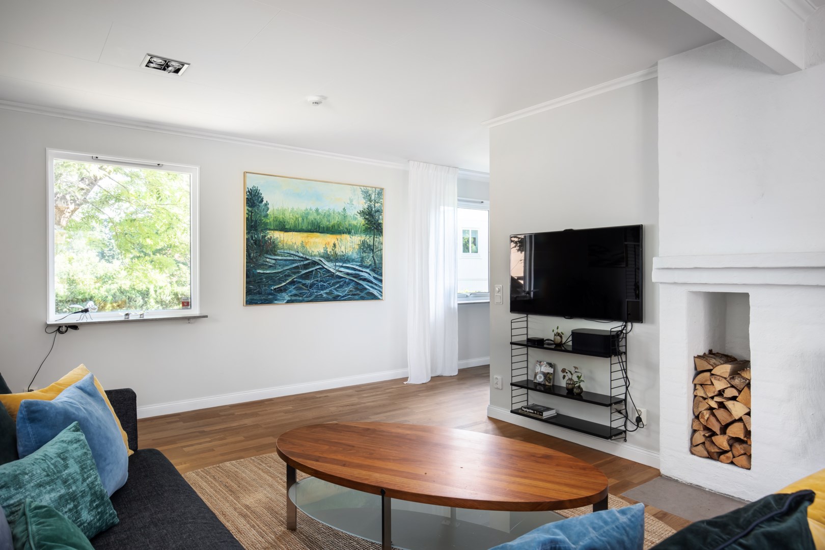 Bostadsbild från Skogdalsvägen 5, Såld i Björknäs, Nacka