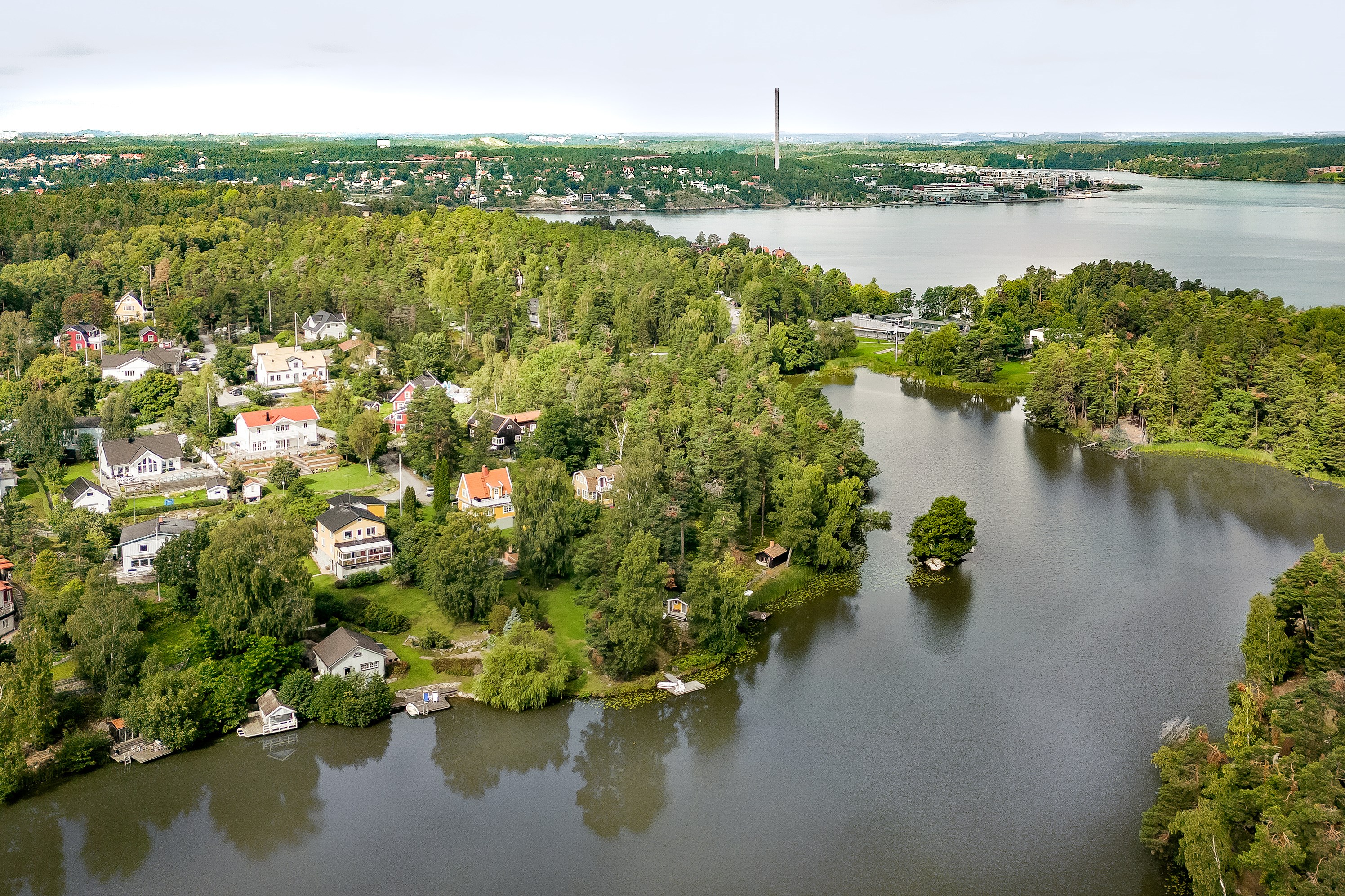 Bostadsbild från Kvarnbergsvägen 10, Såld i Hasseludden, Nacka