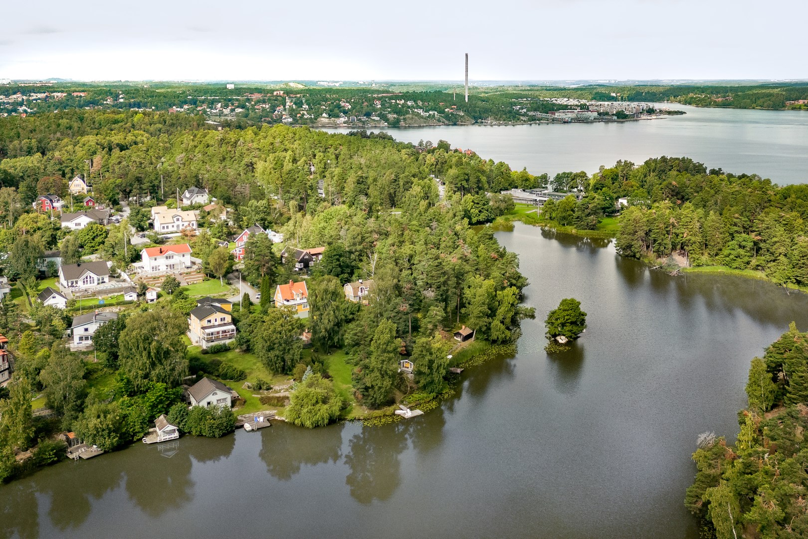 Bostadsbild från Kvarnbergsvägen 10, Såld i Hasseludden, Nacka