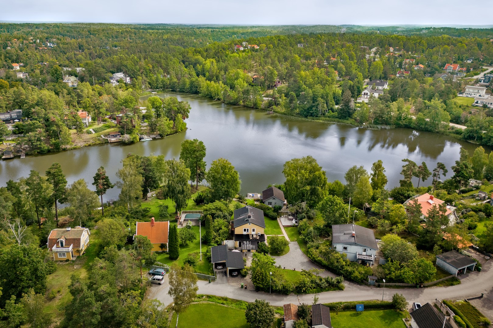 Bostadsbild från Kvarnbergsvägen 10, Såld i Hasseludden, Nacka