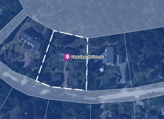 Bostadsbild från Länkstigen 6, Såld i Harkie, Västerås