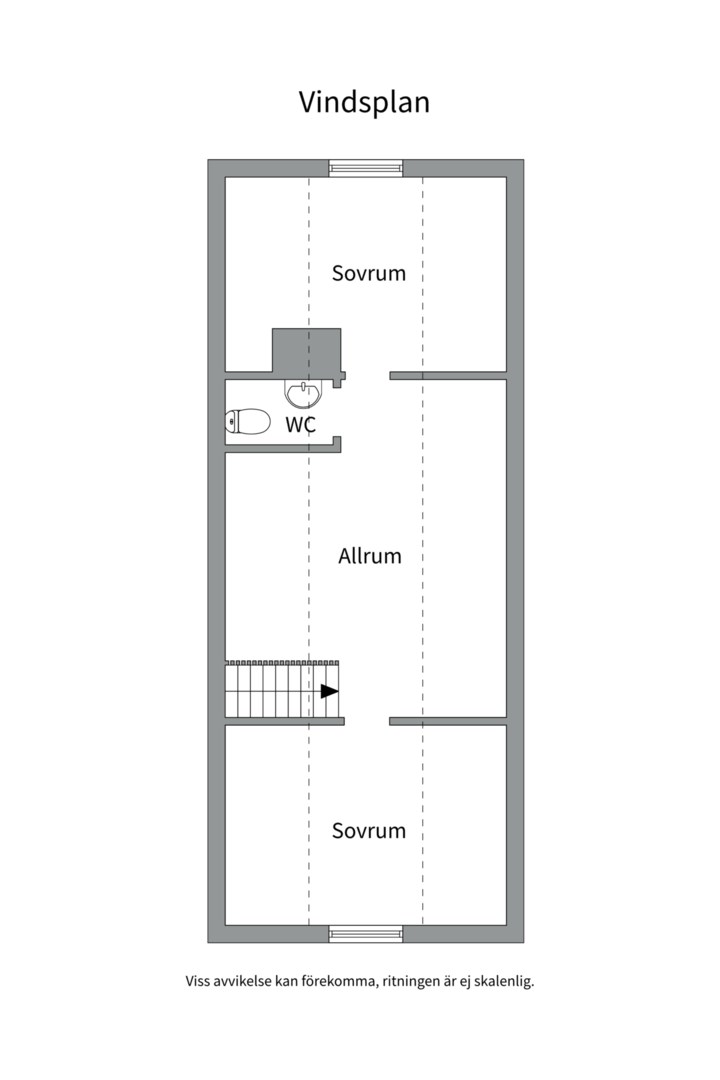 Planlösning från Länkstigen 6, Såld i Harkie, Västerås